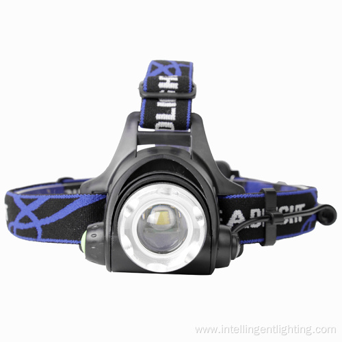 USB Rechargeable Red Safety Light Headlamp